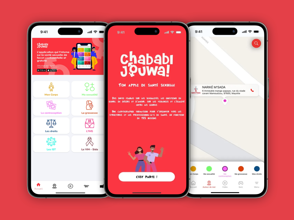 Chababi Jouwa Mobile App Screenshot - Social Communication Application